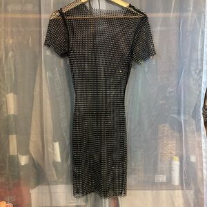 Fishnet dress